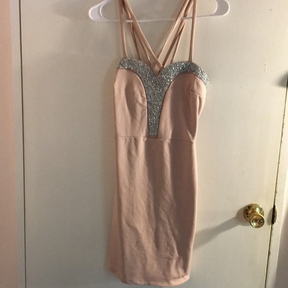 Woman’s sleeveless dress